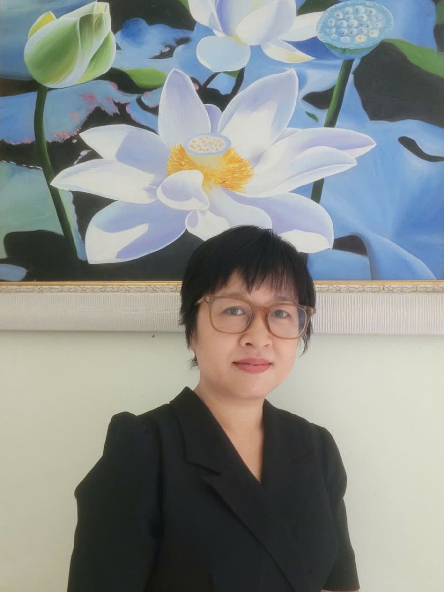 Thạc sĩ Đinh Thị Hoà - Viện Nghiên cứu Phát triển Vùng Đông Nam Bộ thuộc Trường Đại học Thủ Dầu Một. 